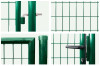 Branka SOLID jednokřídlá, 1085x1750mm, Zn+PVC, zelená